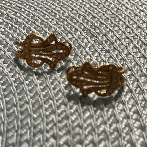 Elegant Gold-Tone Earrings